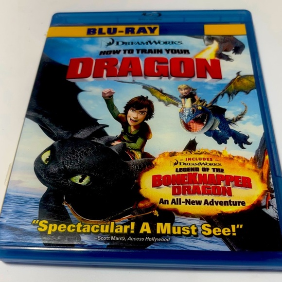 How To Train Your Dragon Blu-Ray. Dreamworks - Picture 1 of 3